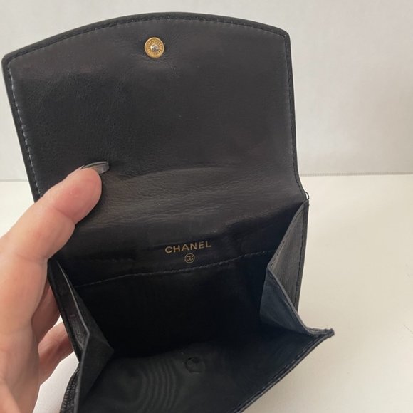 Chanel Wallet CC Logo Caviar Skin Bifold (160579) - Picture 7 of 7